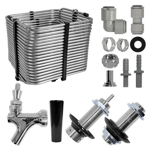 Jockey Box Assembly Kit - 1 Line + 120ft Coil