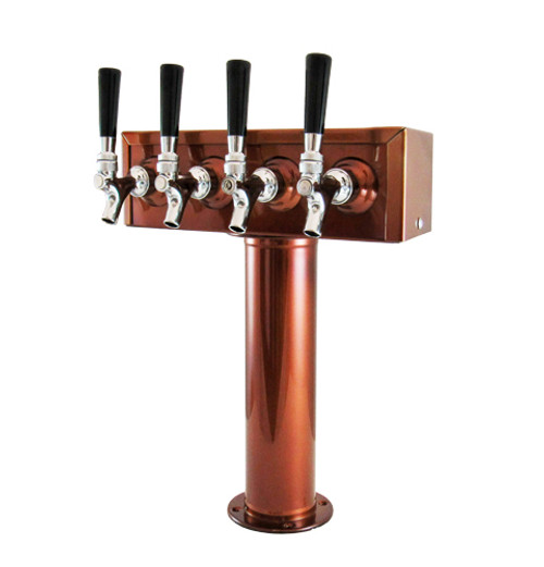 Beer Tubes FLT-STAP 4 32 oz. Draft Beer Towers at WebstaurantStore