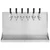 Wall Mount Dispenser - 6 Taps - Air Chilled