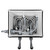 BeverageCraft dual-faucet cooler - 13L jockey box for pouring two beers without a fridge