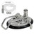 Carbonation Keg Lid Kit - Diffusion Air Stone, Clamps, & Tubing Included Carbonation Keg Lid Kit - Diffusion Air Stone, Clamps, & Tubing Included