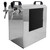 mobichill 55 - 2 tap beer cooler - BeverageCraft Canada
