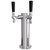 Cylinder Beer Tower - 2 Taps - Glycol Chilled Cylinder Beer Tower - 2 Taps - Glycol Chilled
