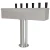 4" T-Box Beer Tower - 6 Taps - Glycol Chilled
