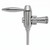 Domestic Faucet - Stainless Steel - Side Pull - Flow Control 