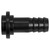 Plastic cask tap 3/4" tail connected to beer line and threaded cask tap