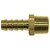 Barb Male Pipe Connector - 3/8" x 3/8"