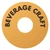 Full color keg collar for beer keg