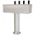 3" T-Box Beer Tower - 4 Taps - Air Chilled