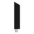 Wooden Tap Handle - WD-14 - Black - 10.50" Tall