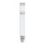 Resin Tap Handle - R-494 - White - 9.25" Tall - Tilted