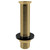 4" Drain Fitting for Drip Trays - Brass - US Only 4" Drain Fitting for Drip Trays - Brass - US Only
