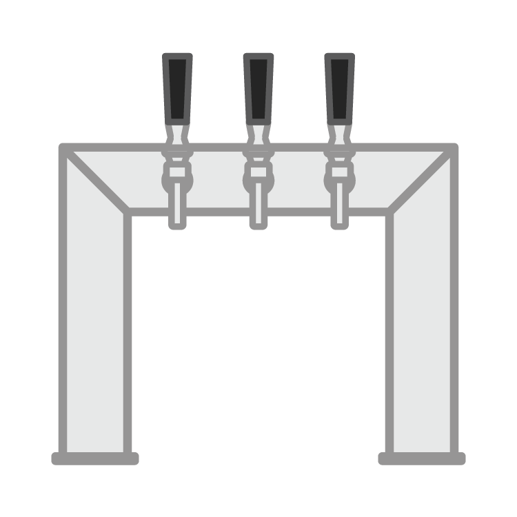 Large Pass Through Towers