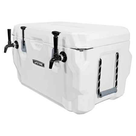 2 Taps Premium-edition Beer Jockey Box with LIFETIME Cooler