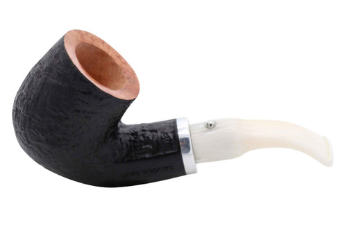 White Elephant Ebony & Ivory 4 Sandblast Pipe