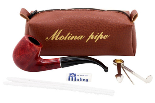 Molina Starter Kit Red Smooth Bent Pipe