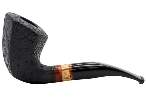 Molina Zebrano Sandblast Black 104 Pipe