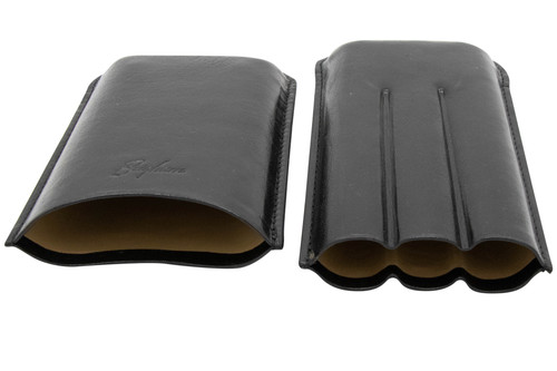 ACG- Brigham Cigar Case 3F Toro - Black