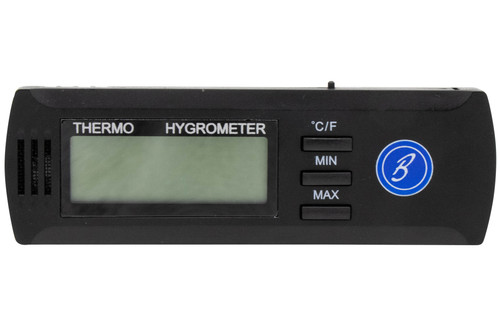 Brigham Digital Hygrometer - Slim Rec