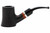 Molina Brasso Sandblast Black with Brown 100 Pipe