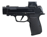 SIG SAUER SIG SAUER P365 AXG Luxe .380 ACP Semi-Auto Pistol with Pearlescent Black Finish and Advanced Features 365AXG-380-COMP-LUXE-RXSL