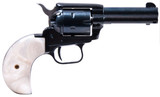 Heritage Manufacturing Heritage Manufacturing Rough Rider Bird Head Revolver in 22 LR & 22 Magnum with Blue Finish and White Mother of Pearl Grips RR22MB3BHPRL