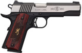 Browning Browning 1911-380 Medallion Pro Semi-Auto Pistol with Blackened Stainless Finish 051912492