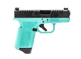 Gforce Arms Gforce Arms RAPTURE 9mm Semi-Auto Pistol with Robin's Egg Blue Finish and Fiber Optic Sights GF932512RB