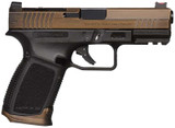 Gforce Arms Gforce Arms Exodus 9mm Semi-Auto Pistol with Bronze Finish and Glock Fiber Optic Sights GFRPX3C9BT