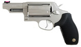 Taurus Taurus Judge 2-441039T Stainless Revolver with 5-Round Capacity and Red Fiber Optic Sights 2-441039T