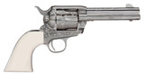 Taylor's & Company Taylor's & Company 1873 Outlaw Legacy .45 Colt Revolver with Engraved Nickel Finish 200057