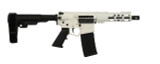 Wise Arms Wise Arms WA-15B 5.56mm Semi-Auto Pistol with White Cerakote Finish and SBA3 Pistol Brace 7.5-556-SBA3-WHT