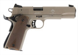 American Tactical Inc American Tactical Inc GSG M1911 .22 LR Semi-Auto Pistol with Tan Finish and Wood Alloy Frame GERG2210M1911T