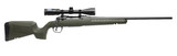 Savage Arms Savage Arms AXIS 2 Compact XP Bolt Action Rifle in 7mm-08 with Green Synthetic Stock and 3-9x40 Scope 32218