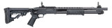 Mossberg Mossberg 590R 12 Gauge Pump Action Shotgun with Matte Blue Finish and MBUS 3 Folding Sights 50762