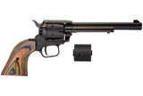 Heritage Manufacturing Heritage Manufacturing Rough Rider Small Bore Revolver in 22 LR & 22 Magnum, 6-Shot Capacity with Black Satin Finish and Camo Laminate Alloy Frame RR22MBS6