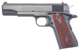 Colt Colt Series 70 Government .45 ACP Semi-Auto Pistol with Double Diamond Rosewood Grips O1970A1CS