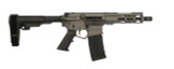 Wise Arms Wise Arms WA-15B 300 Blackout Semi-Auto Pistol with Tungsten Cerakote Finish and SBA3 Pistol Brace 7.5-300-SBA3-TUNG
