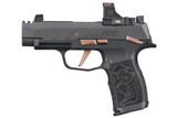 SIG SAUER SIG SAUER P365 Rose XL 9mm Semi-Auto Pistol with 12+1 Capacity and Rose Gold Accents 365XL-9-ROSE-MS-RS