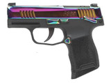 SIG SAUER SIG SAUER P365 380 ACP Rainbow Titanium Semi-Auto Pistol with XRay3 Sights and Modular Grip 365-380-RBT-MS