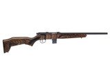 Savage Arms Savage Arms 93 Minimalist Bolt Action Rifle in 22 Magnum with Matte Blue Finish and Brown Laminate Stock 91937