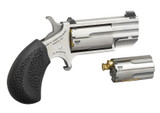 North American Arms North American Arms Pug .22 Magnum / .22 LR Revolver with Stainless Finish and XS Tritium Sights NAA-PUG-TC