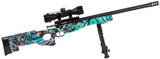 Keystone Sporting Arms Keystone Sporting Arms Crickett Precision Rifle 22 LR with Synthetic Serenity Camo Stock KSA2149