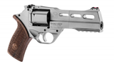 Chiappa Firearms Chiappa Firearms Rhino 50SAR Revolver 357 Magnum / 38 Special with Nickel Finish and Adjustable Fiber Optic Sights CF340.247