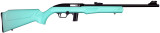 Rossi Rossi RS22 .22 LR Semi-Auto Rifle with Matte Black Finish and Teal Synthetic Stock RS22L1811TL