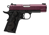 Browning Browning 1911-22 Black Label Semi-Auto Pistol in Black Cherry Cerakote with 10-Round Magazine 051062490