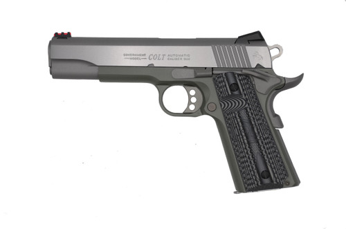 Colt Colt Series 70 Competition 9mm Semi-Auto Pistol with Jungle Green Cerakote Finish O1072CCS-JG