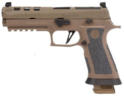 SIG SAUER SIG SAUER P320 X5 DH3 9mm Semi-Auto Pistol with Coyote Tan Finish and XRay3 Night Sights 320X5-9-DH3