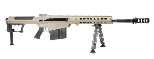 Barrett Firearms Barrett Firearms M107A1 .50 BMG Rifle with Flat Dark Earth Finish and Tactical Stock 18066