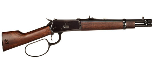 Heritage Manufacturing Heritage Manufacturing 92 Ranch Hand .357 Magnum / .38 Special Single Action Revolver with Blued Finish and Wood Grips RH92357121